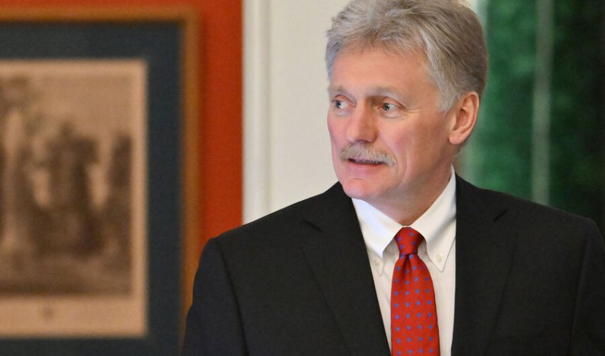 Peskov Ukrayna ilə bağlı sülh sənədinin imzalanması ilə bağlı xəbərə münasibət bildirib