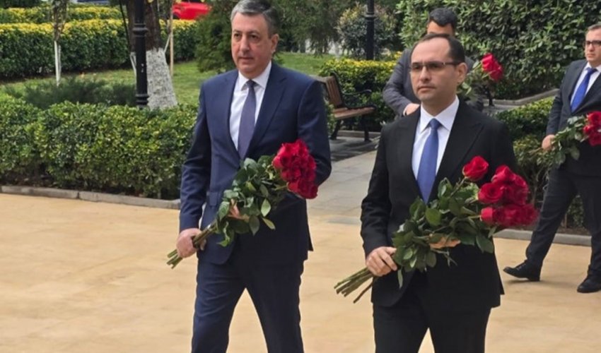 Меджнун Мамедов находится с официальным визитом в Грузии