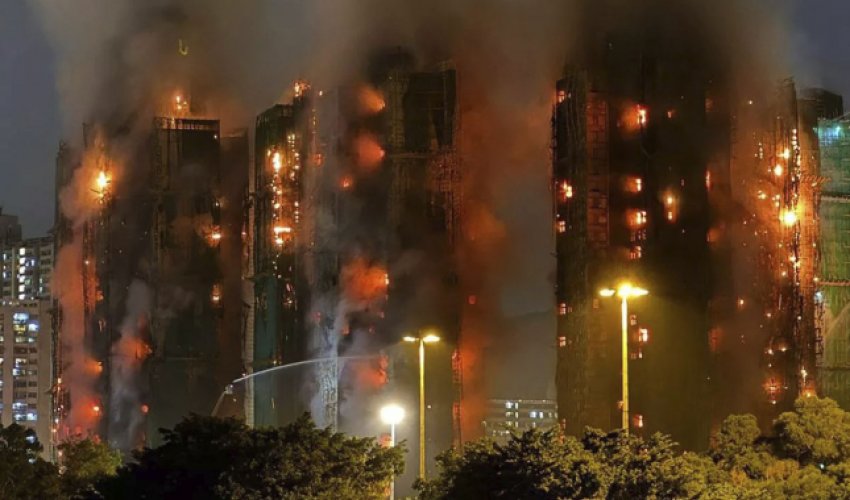 Honq Konqda yanğın nəticəsində ölənlərin sayı 36 nəfərə çatıb - Yenilənib