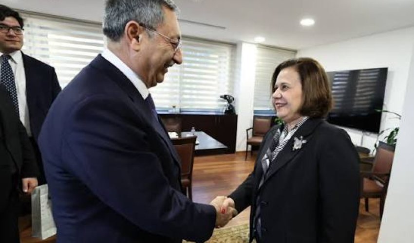 Türkiyə XİN rəhbərinin müavini Xələf Xələfovla görüşüb