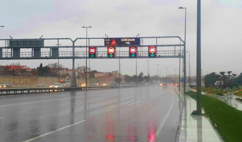 Sürət həddi endirilib