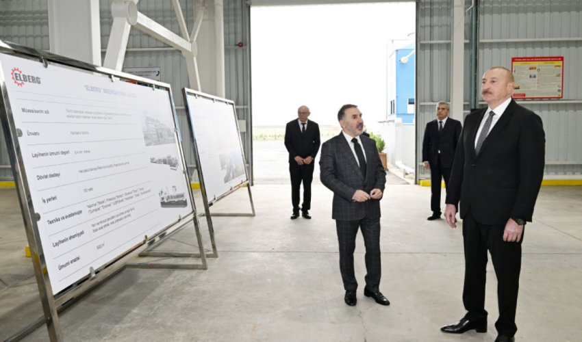 

Prezident İlham Əliyev “AZWOOL” mineral daş yunu zavodunun açılışında iştirak edib
