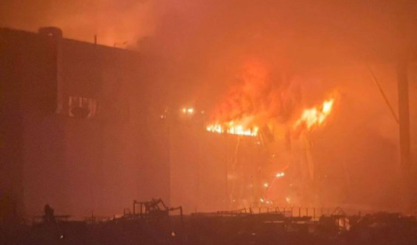 В Татарстане вспыхнула «Алабуга», где собирают «Шахеды»