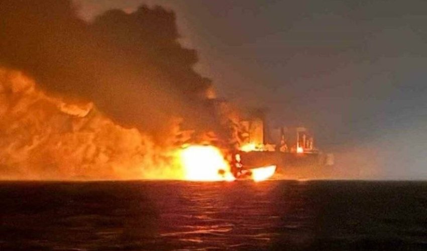 Ukrayna Rusiyanın Qara dənizdə iki tankerini vurduğunu açıqlayıb