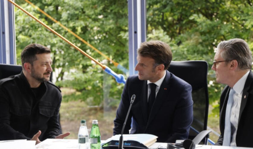 Зеленский и европейские лидеры поговорили со спецпосланником Трампа