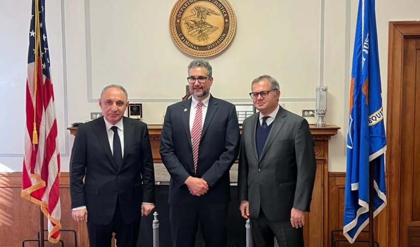 Baş prokuror ABŞ-də rəsmi səfərdə olub