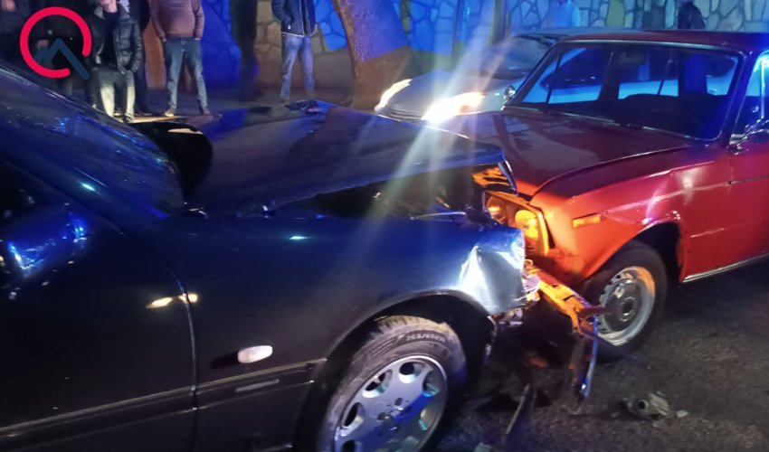 Tovuzda zəncirvari qəza olub, xəsarət alan var