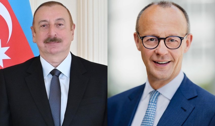 Almaniya Kansleri İlham Əliyevə zəng edib