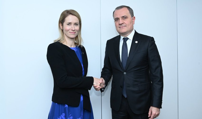 Ceyhun Bayramov Kaya Kallasla görüşüb