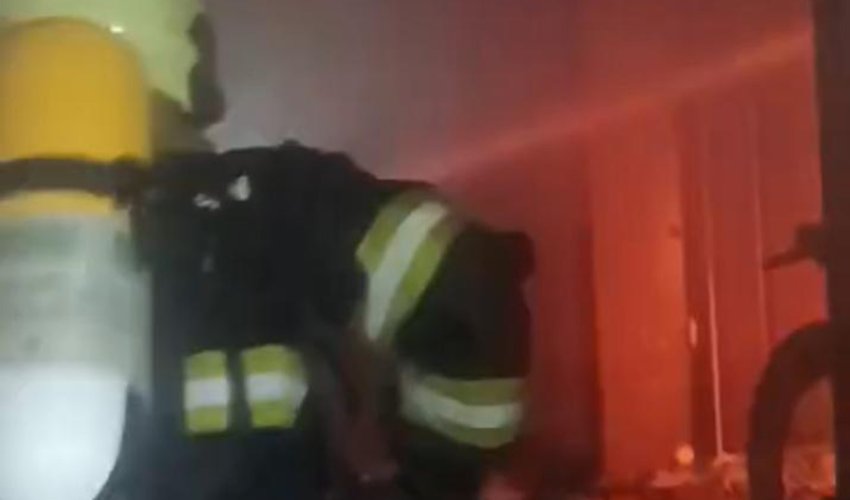 Bakıda çoxmərtəbəli binada yanğın - Ölənlər var