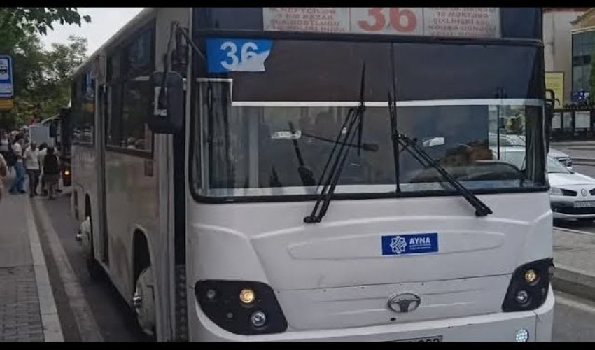 36 nömrəli marşrut üzrə avtobuslar qismən yenilənəcək