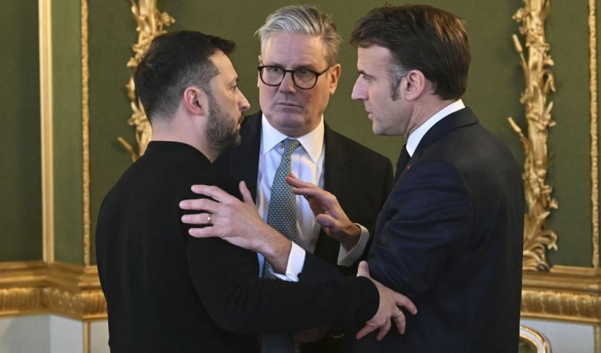 Starmer, Makron və Merz Zelenski ilə görüşəcəklər