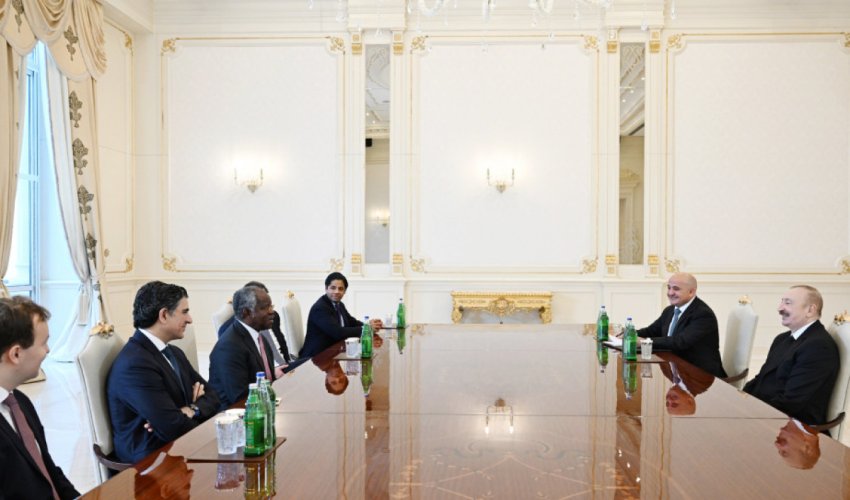 İlham Əliyev “Global Infrastructure Partners” şirkətinin baş icraçı direktorunu qəbul edib
