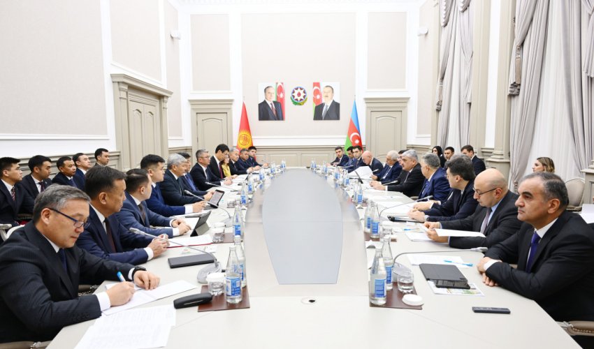 
Состоялось 6-е заседание азербайджано-кыргызстанской межправкомиссии