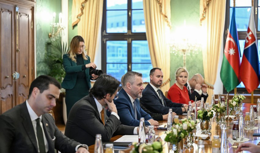 Pellegrini to Aliyev: “You have come to your friends”