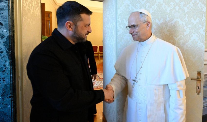 Zelenski Roma Papası ilə görüşüb - Yenilənib