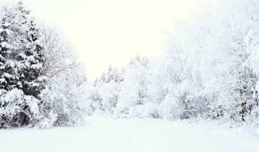 Bəzi rayonlara qar yağır - Faktiki hava