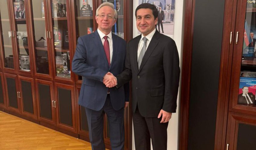 Hikmət Hacıyev Lavrovun müavini ilə görüşüb