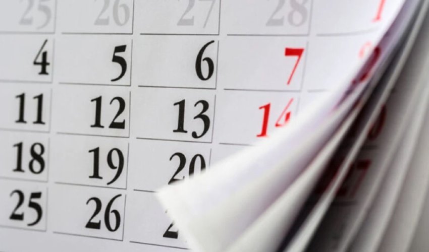 Названы нерабочие дни в Азербайджане на 2026 год