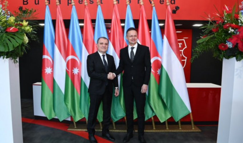 В Будапеште проходит встреча глав МИД Азербайджана и Венгрии