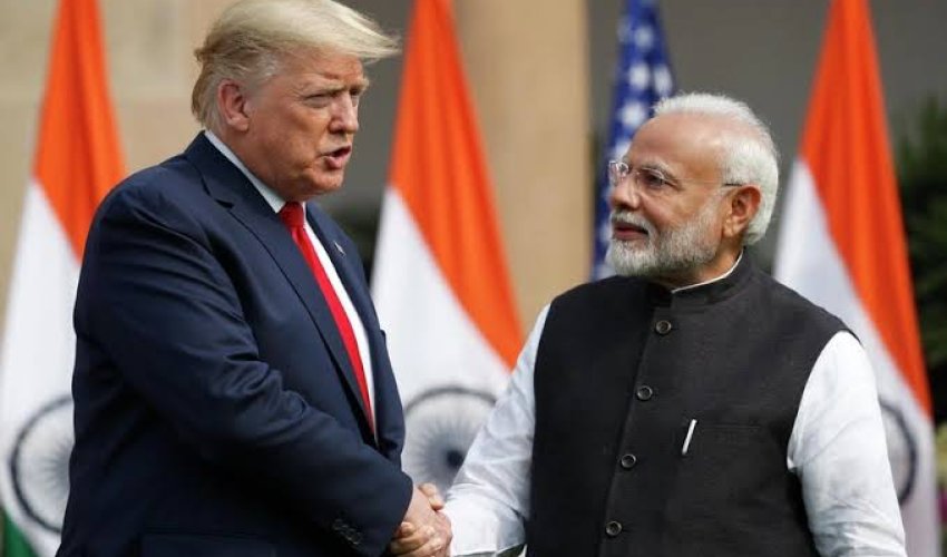 Tramp və Modi ikitərəfli münasibətləri müzakirə ediblər