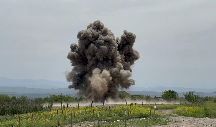 Azerbaijan says landmines remain major security threat