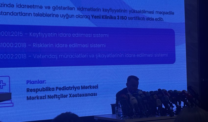 Cari ildə əhaliyə 85 milyondan çox tibbi xidmət göstərilib
