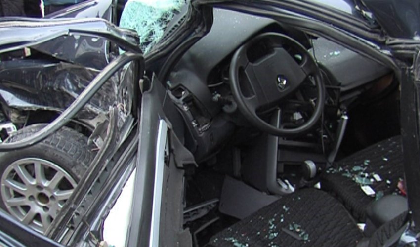 Qazaxda avtomobil hasara çırpılıb, ölən və xəsarət alan var