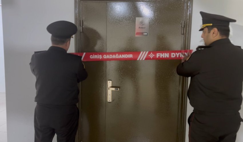 МЧС закрыло магазин Baku Electronics