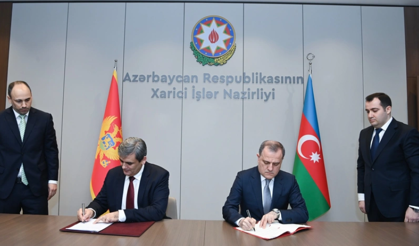 Azərbaycan və Monteneqro konsulluq məsələləri üzrə əməkdaşlığa dair memorandum imzalayıb