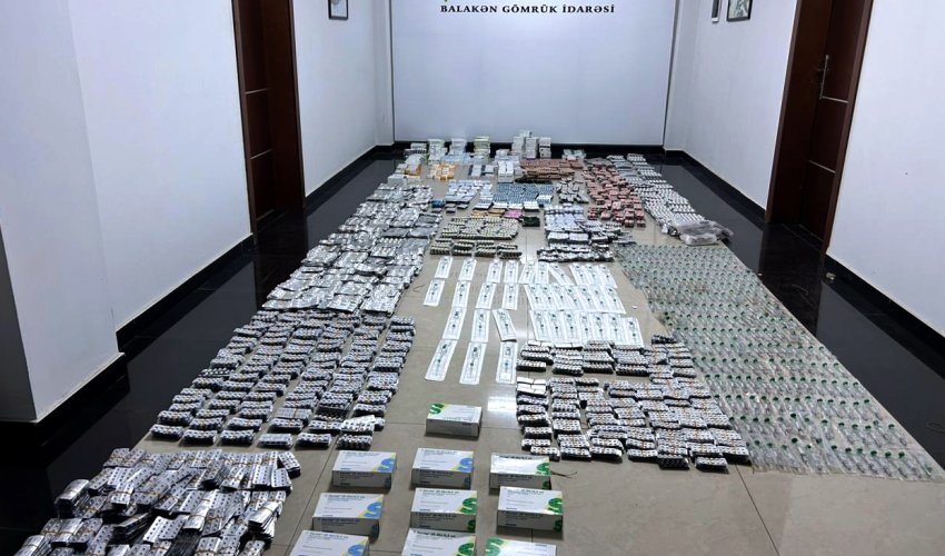 Azərbaycana külli miqdarda dərman və tibbi vasitələrin qanunsuz yolla gətirilməsinin qarşısı alınıb