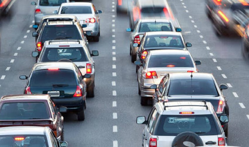 Bakıda 21 istiqamətdə tıxac var - <span style=