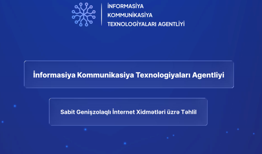 İKTA internet sürət göstəricilərini dərc edib