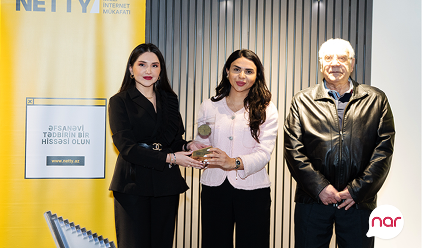 &ldquo;Nar&rdquo; və &ldquo;Netty&rdquo; ilin ən yaxşı rəqəmsal təşəbbüslərini mükafatlandırdılar