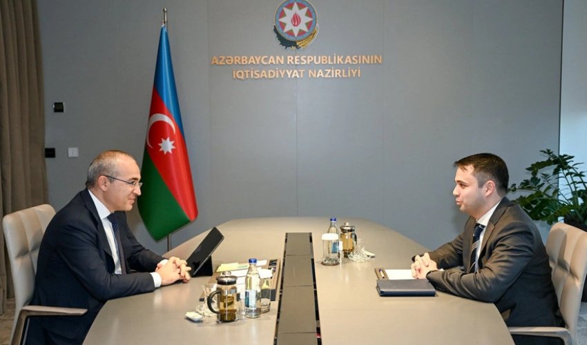 Микаил Джаббаров встретился с победителями IV конкурса Yüksəliş