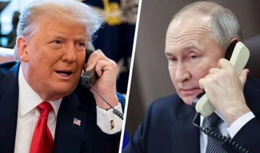 Tramp Zelenski ilə görüşdən əvvəl Putinlə danışıb