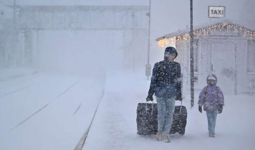В Швеции три человека погибли из-за снежной бури