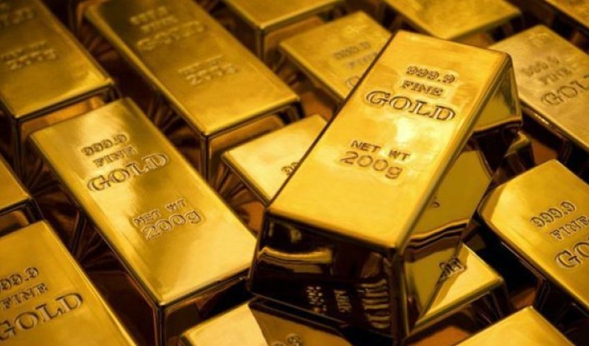 Qızılın qiyməti aşağı düşüb