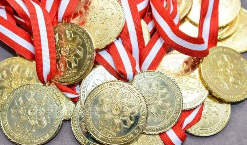 Bu il neçə şagird qızıl medal qazanıb? - Rəsmi