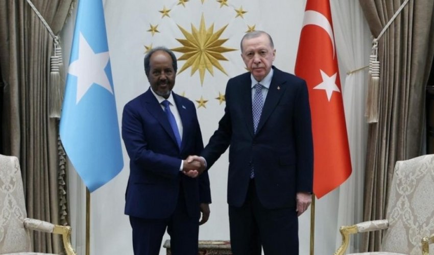 Ərdoğan Somali Prezidenti ilə görüşüb