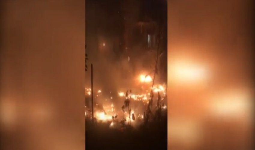 Bakıda ağaclıq sahədə yanğın baş verib - <span style=