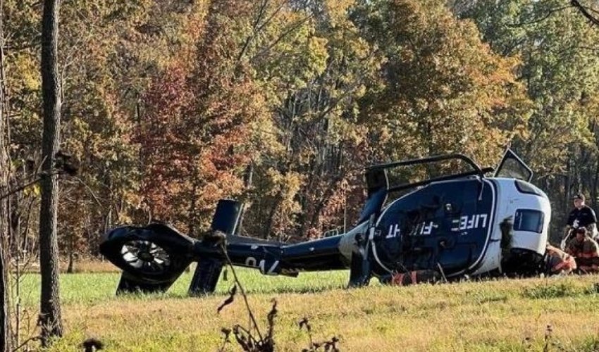 ABŞ-də helikopter qəzaya uğrayıb