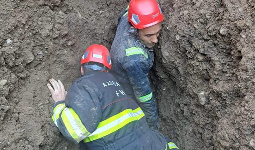 Dərəyə yıxılıb köməksiz qalan qadın xilas edilib