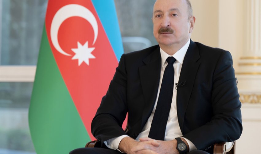 Prezidentin yerli televiziya kanallarına müsahibəsi dünya mediasının diqqət mərkəzində