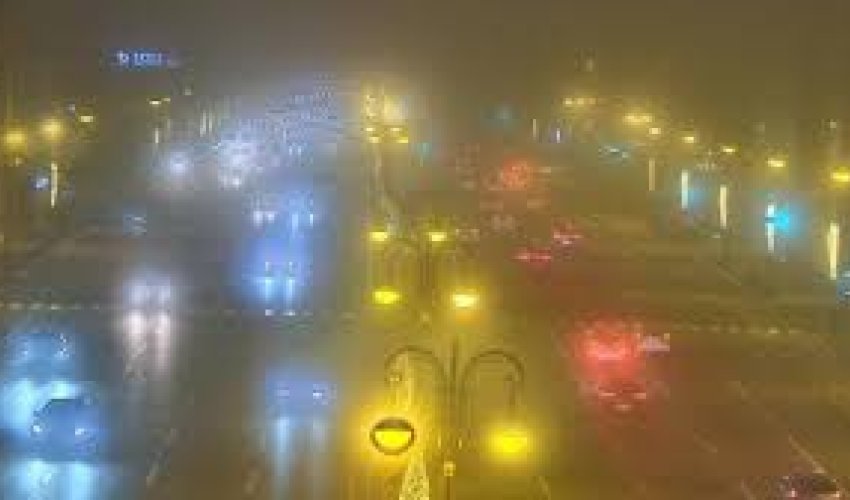 Duman səbəbindən Bakının bir sıra yollarında sürət həddi endirilib