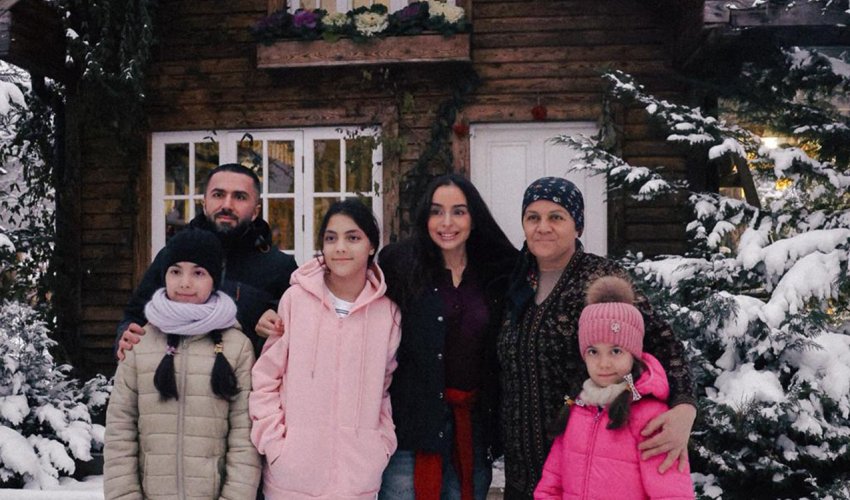 Лейла Алиева стала гостем проекта Kənd Həyatı в Гусаре