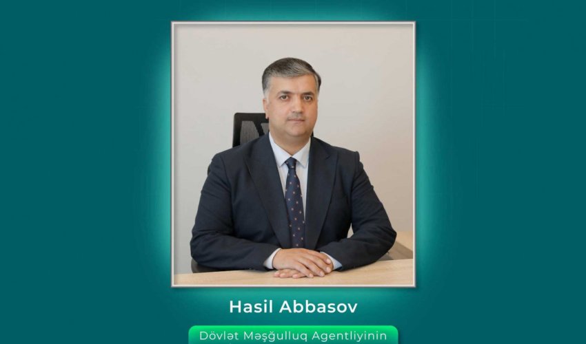 Dövlət Məşğulluq Agentliyinə yeni sədr təyin olunub