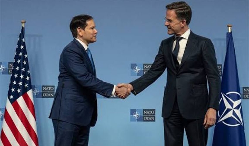 Rubio və Rütte Rusiya-Ukrayna müharibəsinin sülh yolu ilə tənzimlənməsini müzakirə ediblər