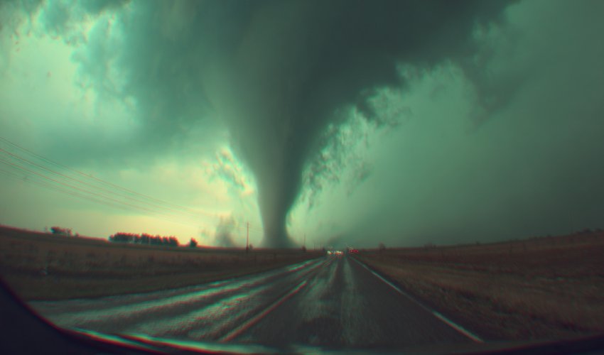 Торнадо перевернул три учебных самолета в аэропорту Греции