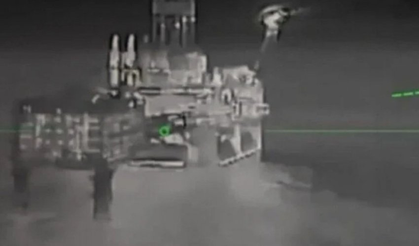 Ukrayna Xəzərdə "Lukoyl"un qazma qurğularını vurub